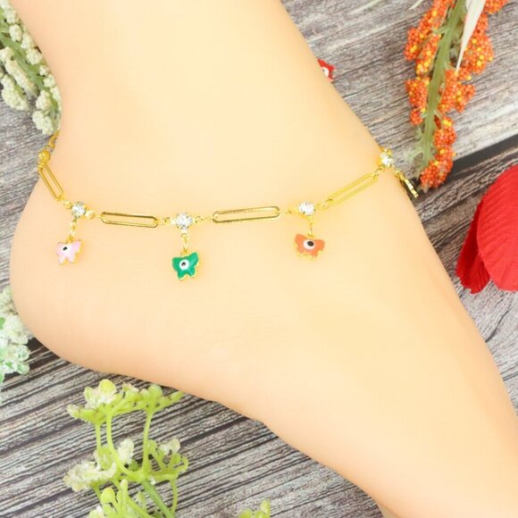 "Elegant Handmade Anklet – Delicate Jewelry for Women, MAR091385 - Picture 2 of 10